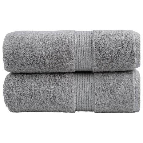 Gastendoekjes SOLUND 2 st 600 g/m&sup2; 30x50 cm grijs 1