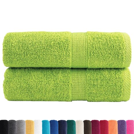 Gastendoekjes SOLUND 2 st 600 g/m&sup2; 30x50 cm appelgroen 2
