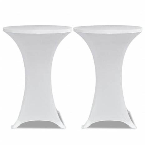Statafelhoes 4 st stretch &Oslash;80 cm wit 3