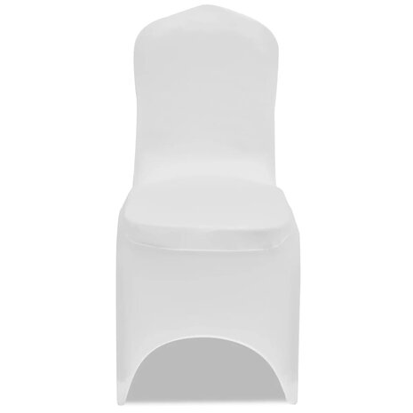 Stoelhoes stretch 4 stuks wit 3