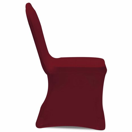 Stoelhoezen stretch 18 st bordeauxrood 4