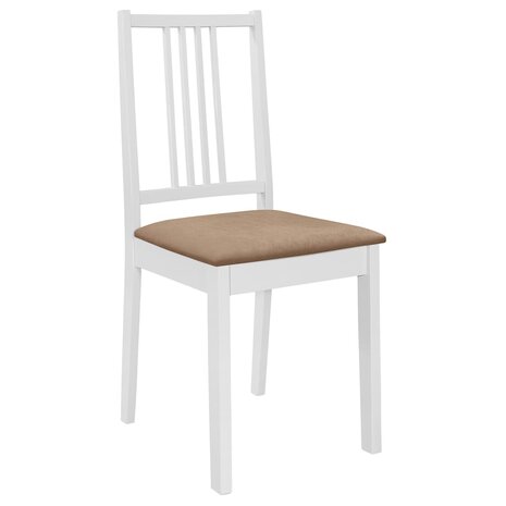 5-delige Eethoek MDF wit 8