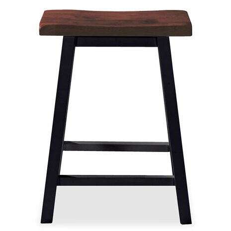3-delige Barset MDF zwart 7