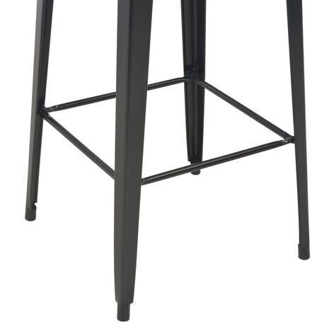 3-delige Barset staal zwart 6