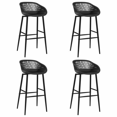 5-delige Barset wit en zwart 6