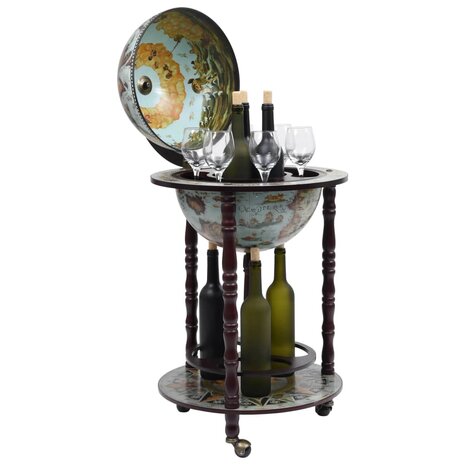 Globebar eucalyptushout blauw 3