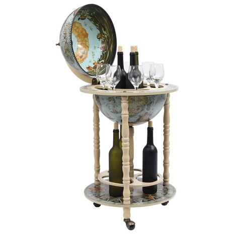 Globebar eucalyptushout blauw  3