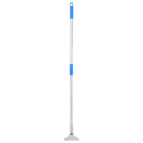 Vloerwisser 75x122,5 cm staal en rubber 2
