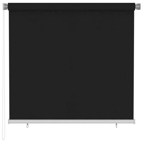 Rolgordijn voor buiten 165(B)x140(H) cm zwart 2