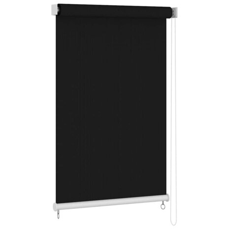 Rolgordijn voor buiten 145(B)x230(H) cm zwart 2