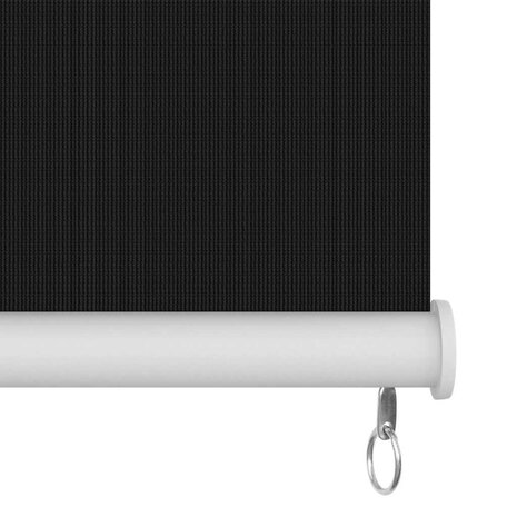 Rolgordijn voor buiten 145(B)x230(H) cm zwart 4
