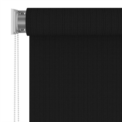 Rolgordijn voor buiten 185(B)x230(H) cm zwart 3