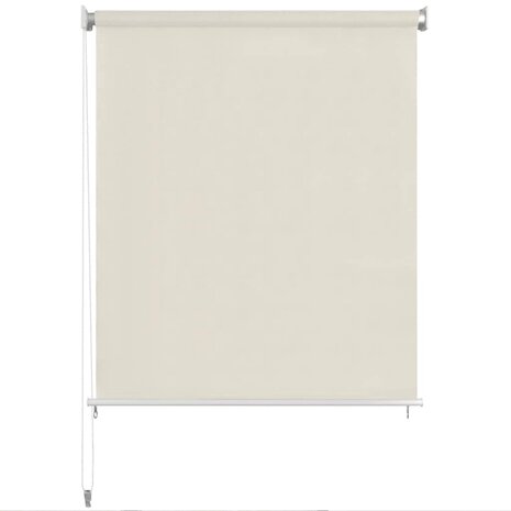 Rolgordijn voor buiten 205(B)x140(H) cm cr&egrave;mekleurig 2