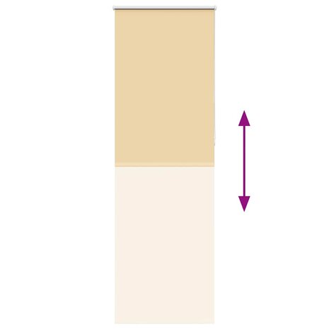 Rolgordijn verduisterend 65x210cm stofbreedte 60,7 cm polyester 5