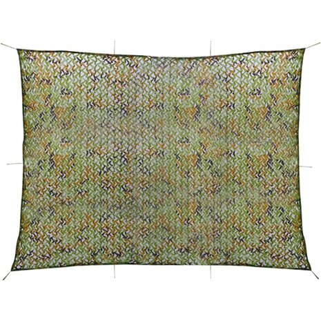 Camouflagenet met opbergzak 3x4 m 1