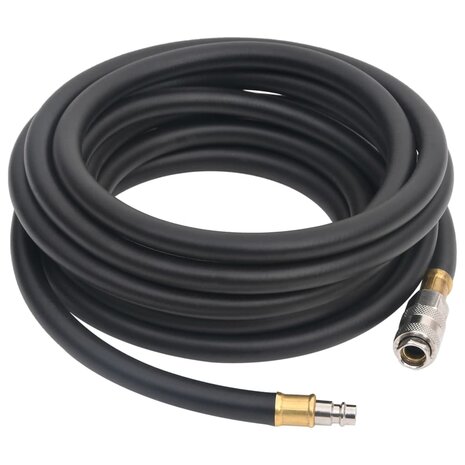 Luchtslang hybride 0,6'' 2 m rubber en pvc zwart 2