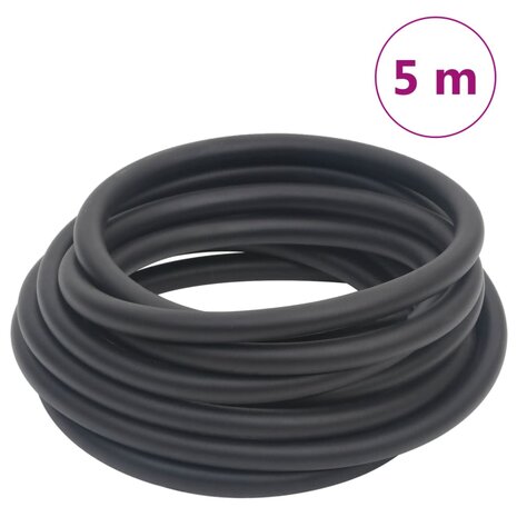 Luchtslang hybride 0,6'' 5 m rubber en PVC zwart 1
