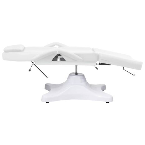 Massagetafel 180x62x(86,5-118) cm wit 4