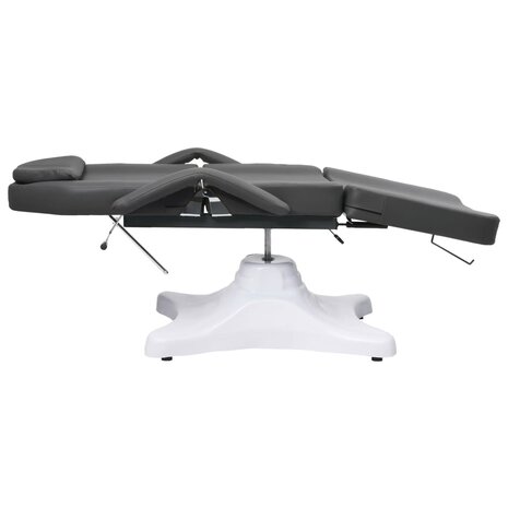 Massagetafel 180x62x(86,5-118) cm grijs 4