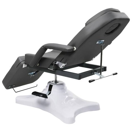 Massagetafel 180x62x(86,5-118) cm grijs 5