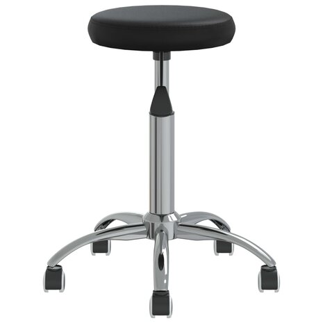 Massagekruk kunstleer zwart 3