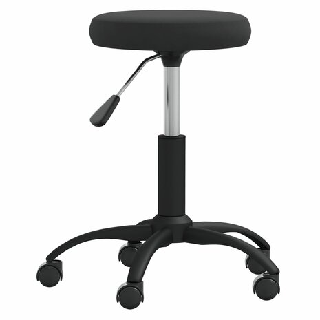 Massagekruk fluweel zwart 2