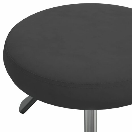 Massagekruk fluweel zwart 5