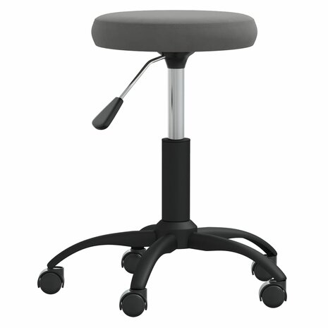Massagekruk fluweel donkergrijs 2