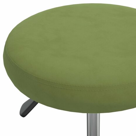 Massagekruk fluweel lichtgroen 5