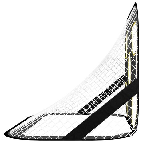 Voetbaldoel met doelwit 120x80x80 cm polyester 4