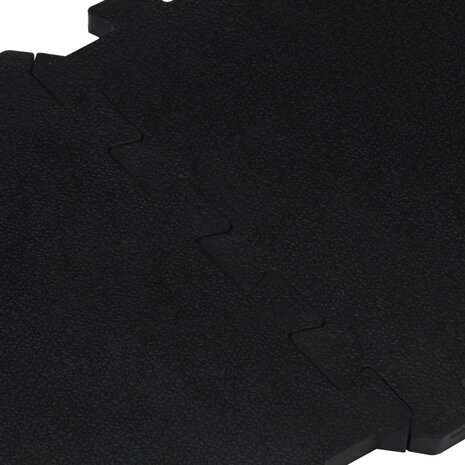 Rubbertegels 9 st 16 mm 30x30 cm zwart 7