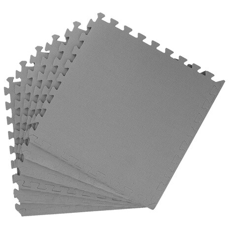 Vloermatten 24 pcs Grijs 8,64 m&sup2; EVA Schuim 3