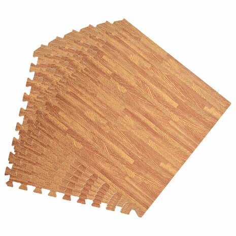 Vloermatten 6 pcs Hout 2,16 m&sup2; EVA Schuim 3