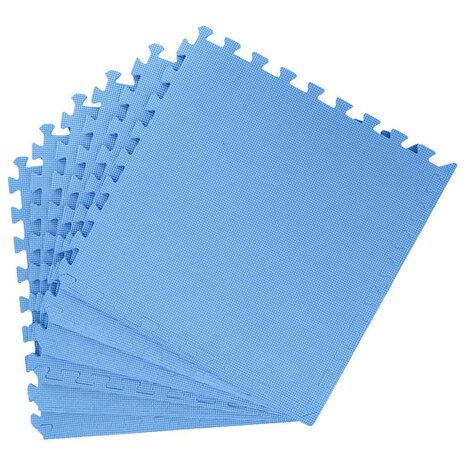 Vloermatten 6 st 2,16 ㎡ EVA-schuim blauw 3