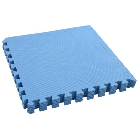 Vloermatten 6 st 2,16 ㎡ EVA-schuim blauw 4