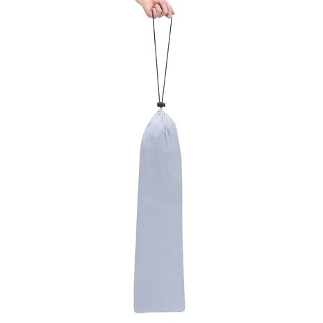 Kinder Tipi Tent met tas 115x115x160 cm polyester grijs 7