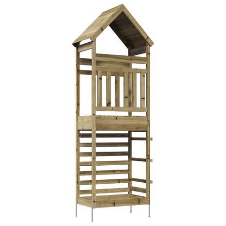 Buiten Speeltoren Naturel Massief Impregneerd Vurenhout 5