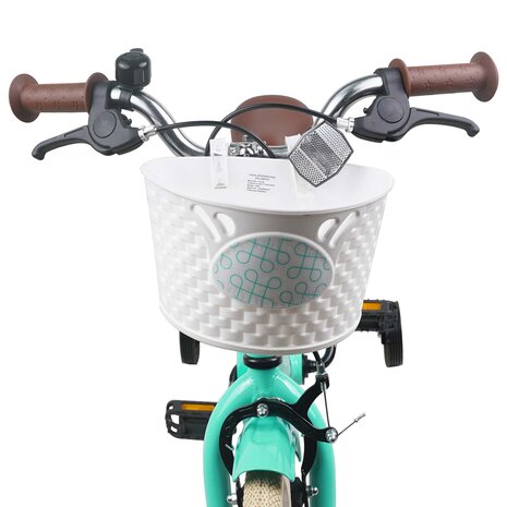 Kinderfiets 14 Inch voor 3-5 jaar oud Zeegroen 5
