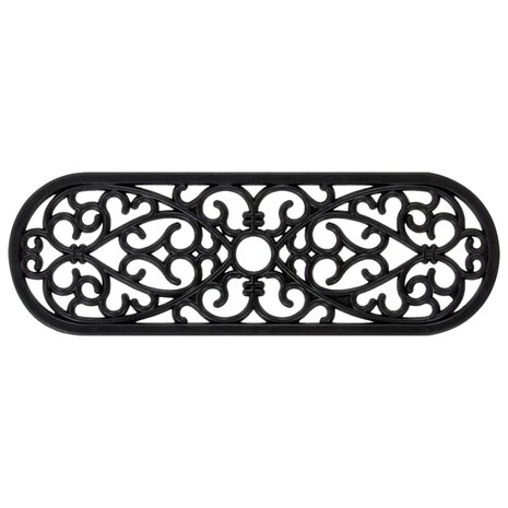 Trapmatten 5 st 25x75 cm rubber 2