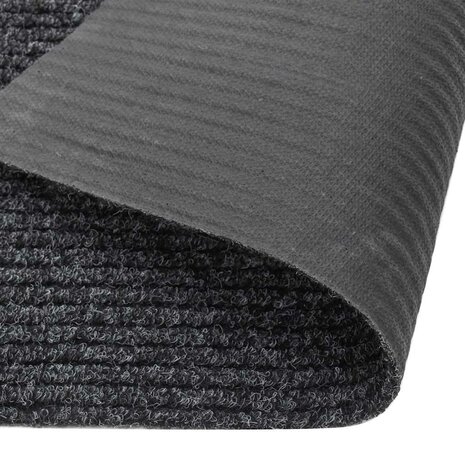 Droogloopmat 100x100 cm antracietkleurig 5