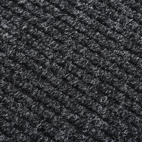 Droogloopmat 100x450 cm antracietkleurig 2