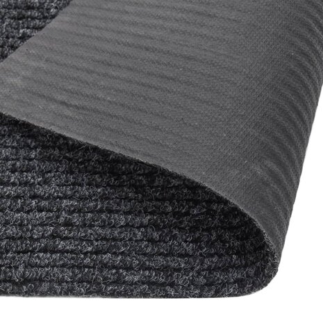 Droogloopmat 100x450 cm antracietkleurig 5