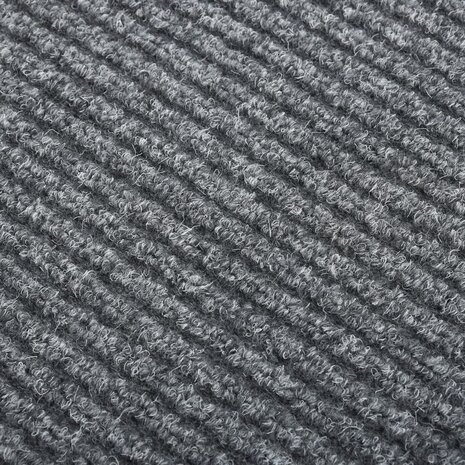 Droogloopmat 100x100 cm grijs 2