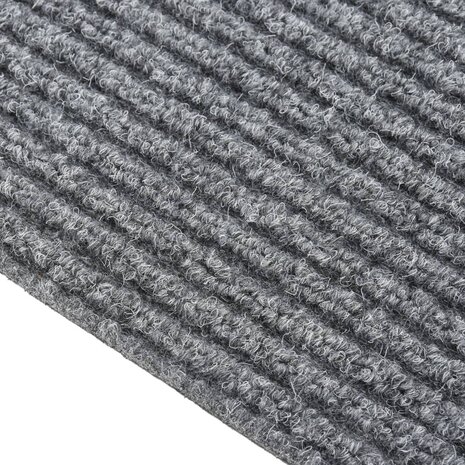 Droogloopmat 100x350 cm grijs 2