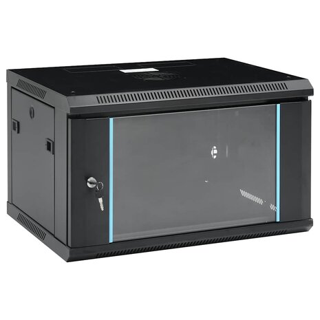 Netwerkkast voor aan de muur 6U 19" IP20 600x450x350 mm 1