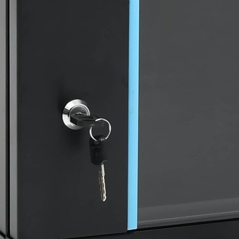 Netwerkkast voor aan de muur 6U 19" IP20 600x450x350 mm 6