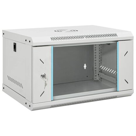 6U Wandgemonteerde Netwerkkast 19" IP20 53x40x30 cm 1