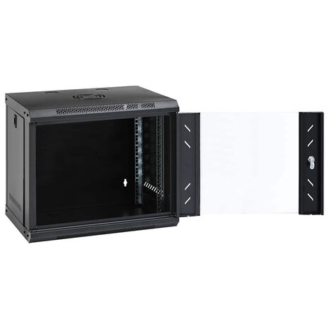9U Wandgemonteerde Netwerkkast 19" IP20 53x40x45 cm 2