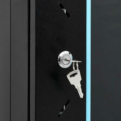 9U Wandgemonteerde Netwerkkast 19" IP20 53x40x45 cm 7