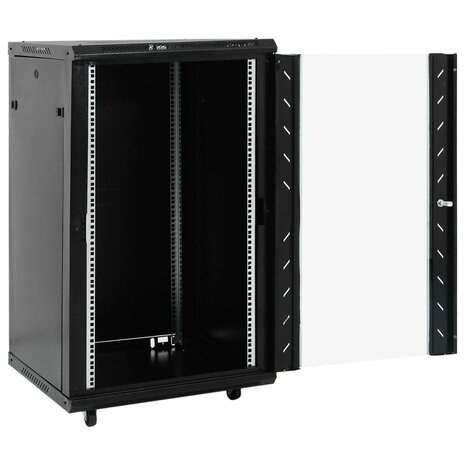 Netwerkkast met draaiwieltjes 18U 19" IP20 60x60x100 cm 2